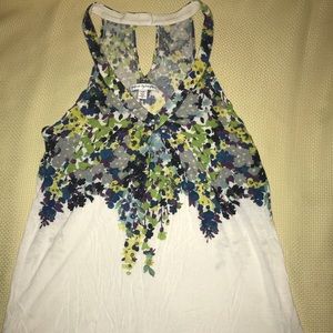 Floral tank top